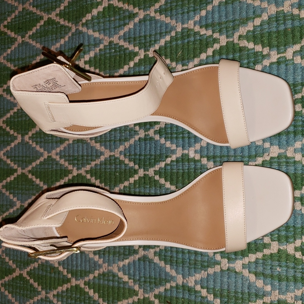 Calvin Klein Ankle Strap Heels